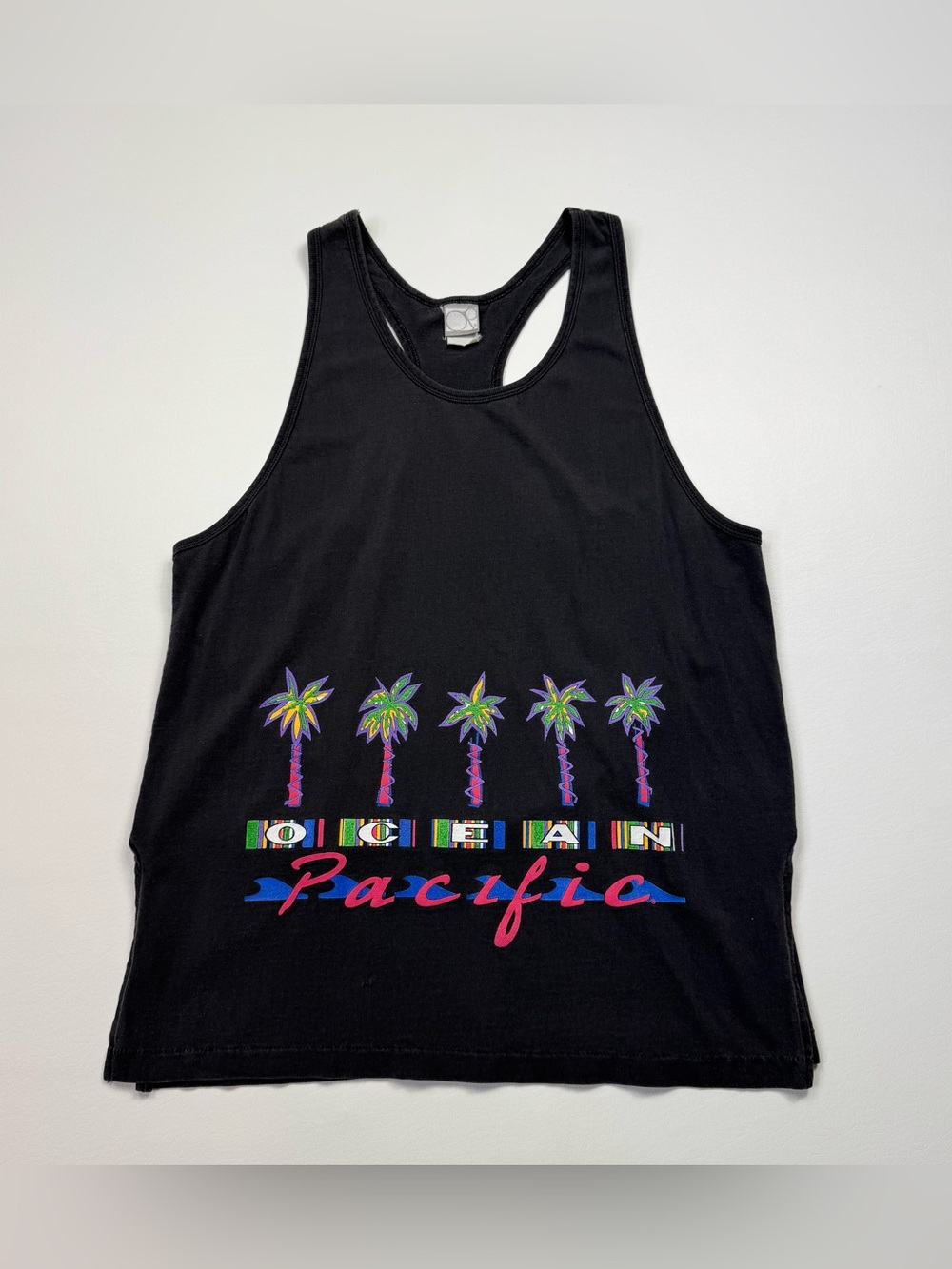 Men’s Vintage Ocean Pacific Sleeveless Tank Top Shirt Size Large